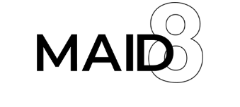 Maid8 logo