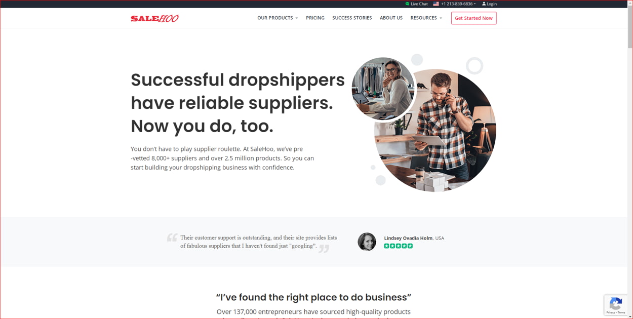 SaleHoo - Successful dropshippers have reliable suppliers.